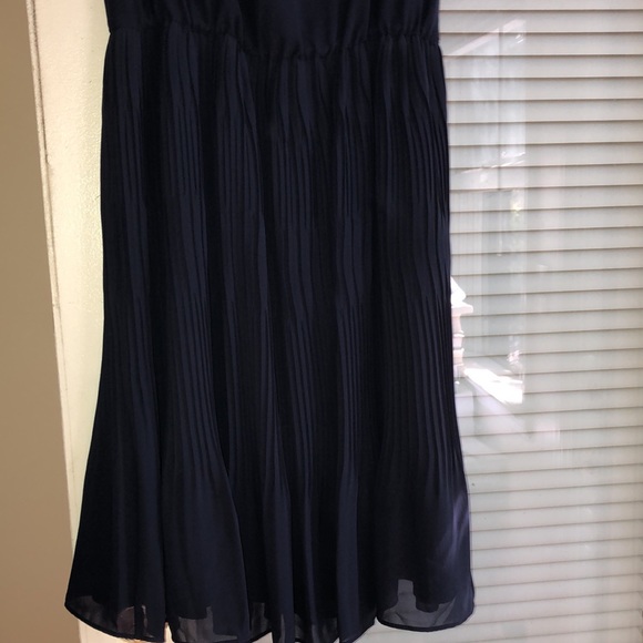 Ann Taylor Petite Pleated Flare Dress - Picture 8 of 11